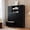 Black, variant on Romorgniz Tall Dresser for Bedroom with 10 Fabric Drawers Bedroom Dresser with Mesh Door for Closet, Metal Frame, Wood Top, Black