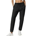 thumbnail image 2 of Soft Breathable Jeans for Women Spring Solid Color A Straight Leg With Zipper Pockets And Casual Pants Women's Zipper Pants, 2 of 6