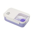 thumbnail image 2 of Oleegame 2PC Kids Snack Boxes For School Bento Lunch Box Reusable 3 Compartment Food Container For School Work Travel Student Lunch Box Bento Box, 2 of 9