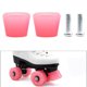 thumbnail image 5 of Paquete de 2 Bloques de freno de Patines en línea Sunnimix antideslizante Rosa gelatina, 5 of 8