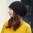 thumbnail image 6 of SikaFu Women Knitted Hat Lady Skullies Beanies Female Multifuction Beanie Hat Vintage Women Beanie Cap Women Beanies Hip Hop Cap, 6 of 6