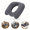 Grey, variant on Inflatable Hemorrhoid Pillows, Donut Pillow for Tailbone Pain, Adjustable Inflatable Seat Cushion for Bed Sores, Postpartum Pregnancy, Car Seat, Airplane(Grey)