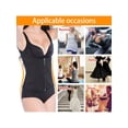 thumbnail image 1 of Wacanda Women's Waist Trainer Cincher Sweat Vest Corset Tummy Control Shapewear Body Shaper Slimmer Workout Fitness, 1 of 5