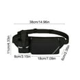 thumbnail image 2 of Aodebiao Waterproof Running Waist Pack Hydration Belt Fitness Fanny Pack for Outdoor Hiking Sports with Phone Pocket Lightweight Hands-Free, 2 of 6