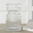 thumbnail image 2 of Renwil Gladys Glass Vase In White Color, 2 of 4