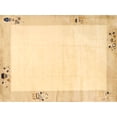 thumbnail image 1 of Ahgly Company Indoor Rectangle Contemporary Sun Yellow Solid Area Rugs, 8' x 12', 1 of 6