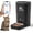 Black, variant on Automatic Cat Feeder,Camera 1080P HD - 6L Pet Feeder, 2.4/5G WiFi Smart App Control, Bluetooth Assist Link,Wide-Angle Lens,Automatic Feeder for Small and Medium-Sized Pets (WiFi 2.4G)