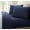 Navy, variant on Fresh Linen Collection United 1200 Thread Count 100% Egyptian Quality Cotton Solid Sheet Set (King, Navy)