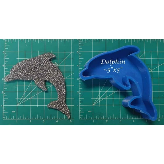 Dolphin Silicone Freshie Mold