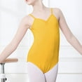 thumbnail image 5 of purcolt Girls Seamless Camisole Undergarment Leotards Ballerina Outfit for Dance/Gymnastics/Ballet/Yoga (Toddler/Little/Big Kids), 5 of 5
