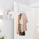 thumbnail image 4 of Over The Door Hooks Hanger, for Hanging Clothes with 6 Groves, 1 Pack, 4 of 5
