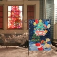 thumbnail image 1 of Drying Racks Christmas Garden Flag Vertical Double Sided Merry Christmas Yard Outdoor Decor, 1 of 6