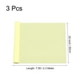 thumbnail image 2 of Uxcell Crepe Paper Rolls DIY Decor Long Wide, Pack of Pale Yellow, 2 of 6