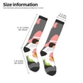 thumbnail image 2 of Salouo Summer Gnome 1 Print Women's Men's Ankle Socks 1-pack Casual Athletic Socks for Unisex Adult Moisture-Wicking Socks for Daily Wear/Running/Sport, 2 of 8