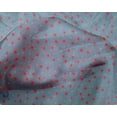 thumbnail image 4 of oneOone Silk Tabby Fabric Dot & Flower Floral Printed Craft Fabric BTY 42 Inch Wide, 4 of 4