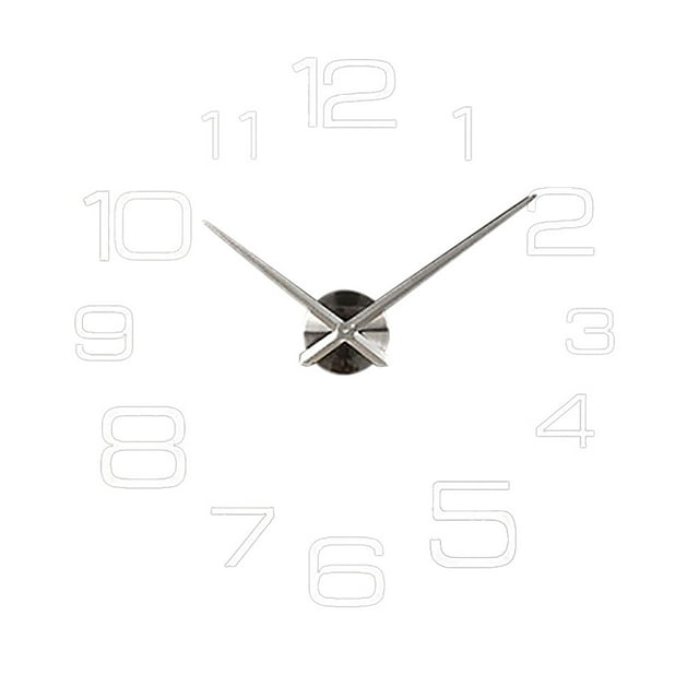 Creative Digital DIY Wall Clock Mirror Wall Clock Home Decoration
