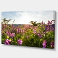 thumbnail image 2 of Amazing Summer Pasrate with Flowers - Impression sur Toile Florale, 2 of 3