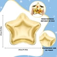 thumbnail image 3 of 30 platos de papel en forma de estrella, plato desechable para fiesta, plato de vajilla con pentagrama para graduación, día de la independencia, boda, cumpleaños, baby shower (9,45 pulgadas de oro), 3 of 7
