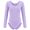 Lavender, variant on Dancina Girls Long Sleeve Leotard – Soft Stretch Cotton, Fully Lined Front – Ideal for Ballet, Gymnastics, and Dance Classes