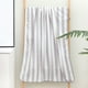 thumbnail image 4 of Toalla de terciopelo 1 pieza a rayas Poliéster grueso absorbente – Secado rápido, sin mudas, suave y mullido 70x140cm Baño de lujo grande, gimnasio, toalla de playa – morado, azul, verde, gris, 4 of 6