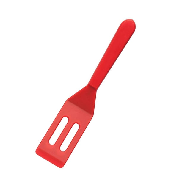 Yuarrent Espátulas para pasteles Pala para fritos de silicona Utensilios de cocina para el hogar Mini pala antideslizante Herramientas y accesorios para hornear rojo