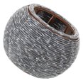 thumbnail image 1 of HEALEEP Railing Planter Holder Dark Grey Woven Planter For Household Item 1Pcs, 1 of 8