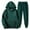 Green, variant on Men's Suits Sports Suit with Hooded Sweater and Tassel Pants for Autumn and Winter Leisure