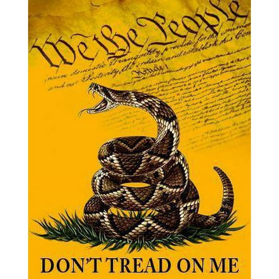 Gadsden We The People Double Sided 3'X5' Flag Rough Tex® 150D Nylon