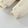 thumbnail image 6 of UAMVSH Baby Clothes Infant Boys Girls Zip Up Snowsuit Newborn Long Sleeve Hooded Jumpsuit Soft Cotton Warm Romper for Winter, 6 of 6