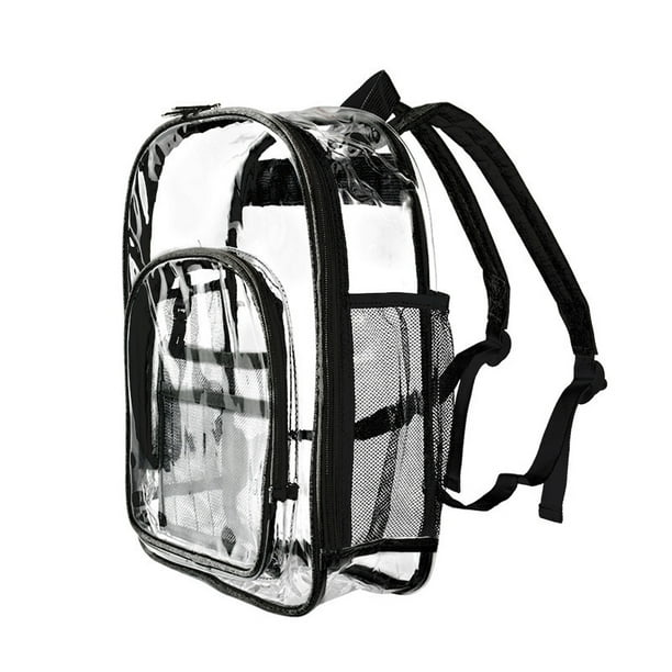 Mochila transparente mochila transparente de 14x11x4 7 pulgadas mochilas pequenas transparentes mochila transparente optimizada para la excelencia