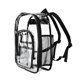 thumbnail image 1 of Mochila transparente, Mochila transparente de 14x11x4,7 pulgadas Mochila transparente pequeña Mochilas transparentes Rendimiento probado, 1 of 8