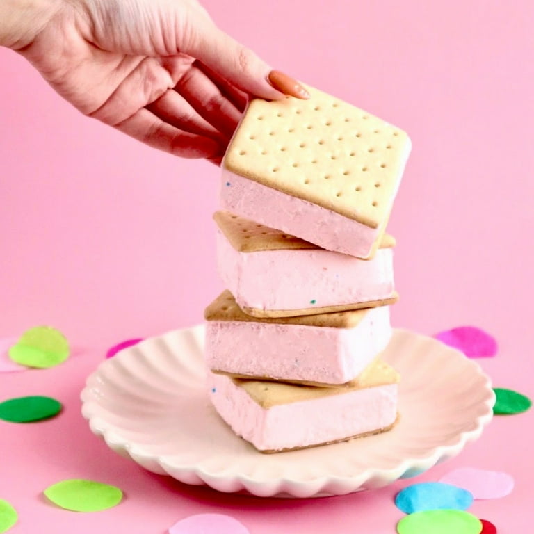 Fatboy Sugar Cookie Ice Cream Sandwich, 5 fl oz Bars, 6 Count (Frozen)