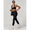 thumbnail image 4 of PISONIC Womens Workout Sets Adjustable Straps Sports Bras and High Waist Leggings Sets Pilates 2 Piece Outfits for Women, 4 of 6