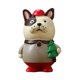 thumbnail image 3 of Figuritas navideñas, adorno de muñeca de resina navideña, coleccionables hechos a mano para la colección de chimenea central de Acción de Gracias Perro sosteniendo un árbol, 3 of 8