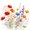 White5, variant on Spring Butterfly Wildflower Shower Curtain,72x72 Inch,Waterproof Polyester Bathroom Curtain With Hooks