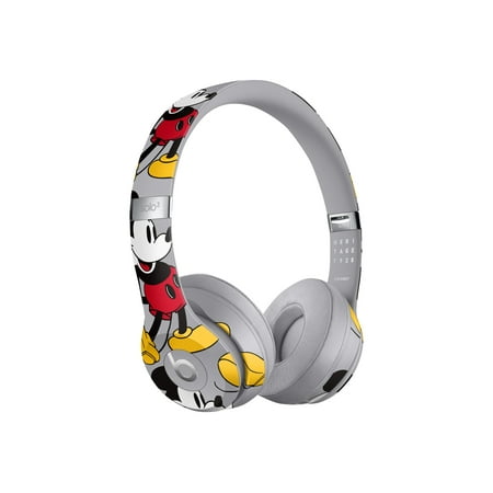 Solo 3 Wireless On-Ear Headphones - Mickey's 90th Anniversary Edition Gray MU8X2LL/A