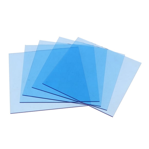 5 Unidades 3mm Espesor de Acrílico Transparente Sunnimix Tablero de acrílico de color