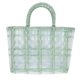 thumbnail image 1 of 1pc Bolsa tejida a mano Bankas de gelatina Bolsa de playa Bolsa de compras para verduras para verduras, 1 of 6