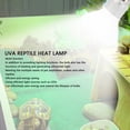 thumbnail image 4 of Bombilla de lámpara de calor para reptiles E27 bombilla de lámpara de calor para reptiles UVA blanca para serpientes ANGGREK Otros, 4 of 8