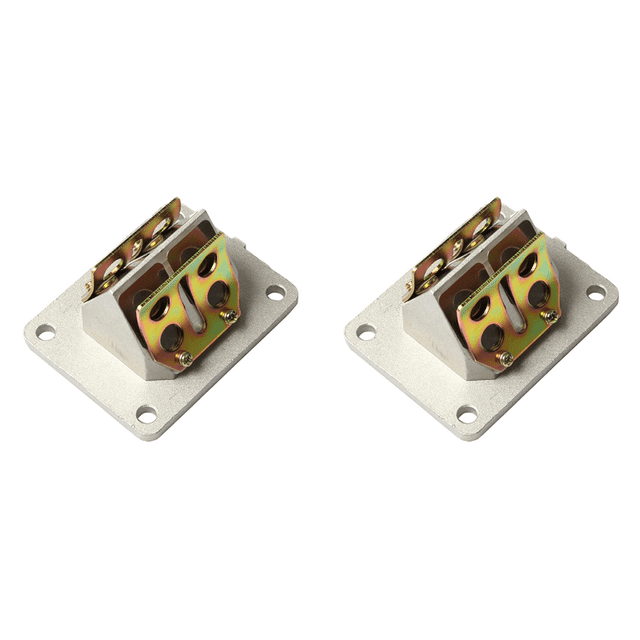 2X Intake Reed Valve Assy Air System Spare Parts for DT125 RS125 Motorcycle Air Inlet Device Two Stroke 125CC