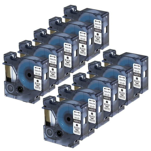 Unistar Label Maker Tape & Refills - Walmart.com | Black ...