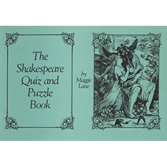 Pre-Owned Shakespeare Quiz and Puzzle Book (Paperback) 9780902920569