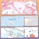 thumbnail image 3 of Sanrios-alfombrilla de ratón grande de dibujos animados de Anime, alfombra de ratón para juegos, alfombrilla de teclado de ordenador, almohadillas de mesa, Cinnamoroll Kuromi kawaii, 3 of 4