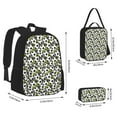 thumbnail image 2 of Disketp Soccer and Football Mochila Estampada de Gran Capacidad con Lonchera y Estuche, Set de 3 Piezas para Estudiantes, 2 of 7