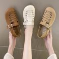 thumbnail image 2 of TOWED22 Womens Soft Mesh Lightweight Slip on Flats Shoes(Brown,8), 2 of 5
