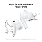 Samsung Galaxy Buds4 Pro Bluetooth Headphones and Charging Case, White