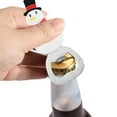 thumbnail image 4 of PEONAVET Bottle Opener Christmas Decoration Beer Bottle Opener Cartoons Pattern Wine Opener Stainless Steel Household Bottle Opener Magnetic Refrigerator Stickers, 4 of 6