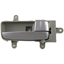 Dorman 82347 Interior Door Handle for Specific Nissan Models, Smooth Silver Lever; Gray Housing