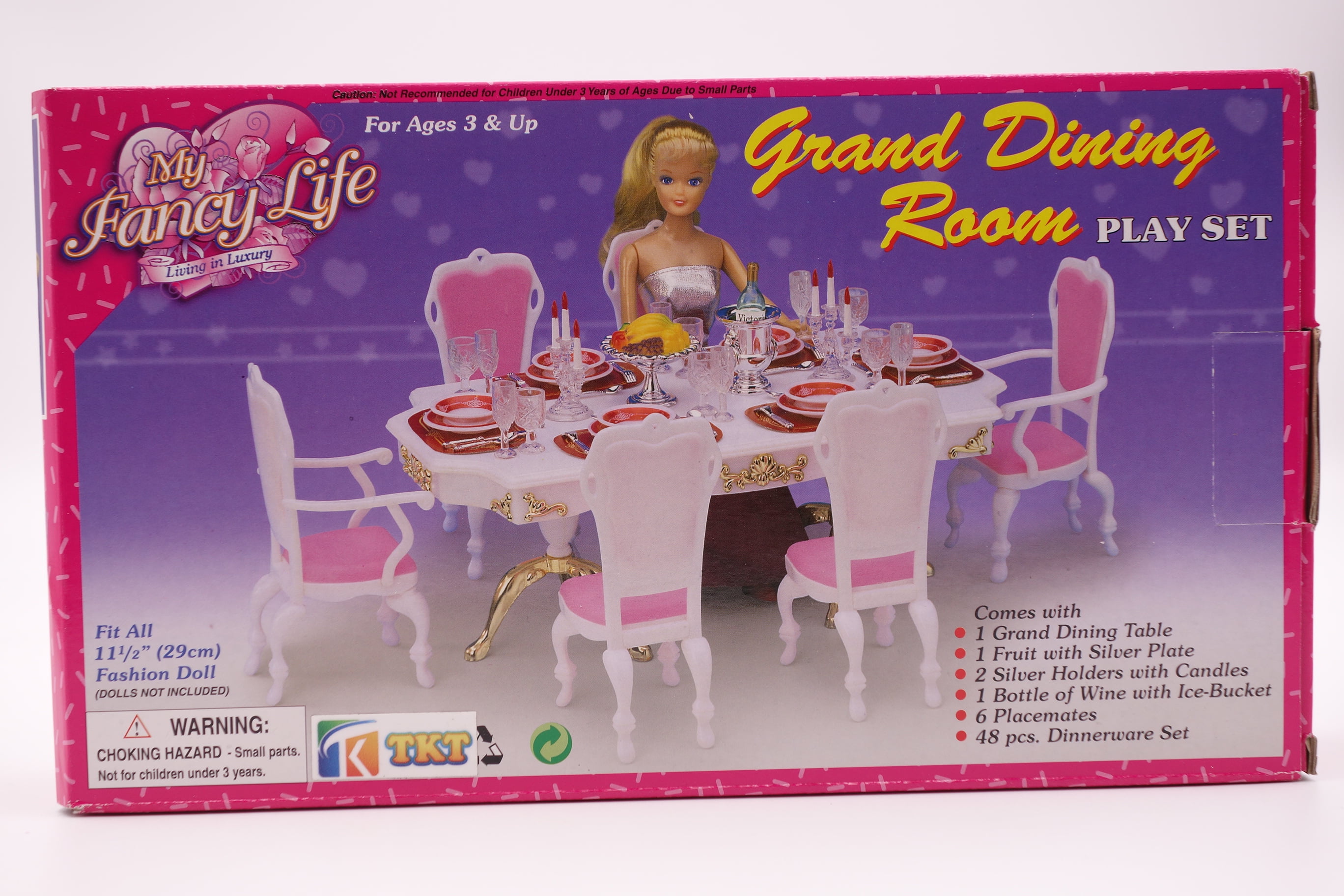 NEW FANCY LIFE DOLL HOUSE FURNITURE GRAND Dining Room Playset 2312 