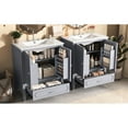 thumbnail image 5 of 60 - inch Bathroom Vanity with Double Sinks Ideal for Two - Person Bathrooms and Flexible Storage, 5 of 7